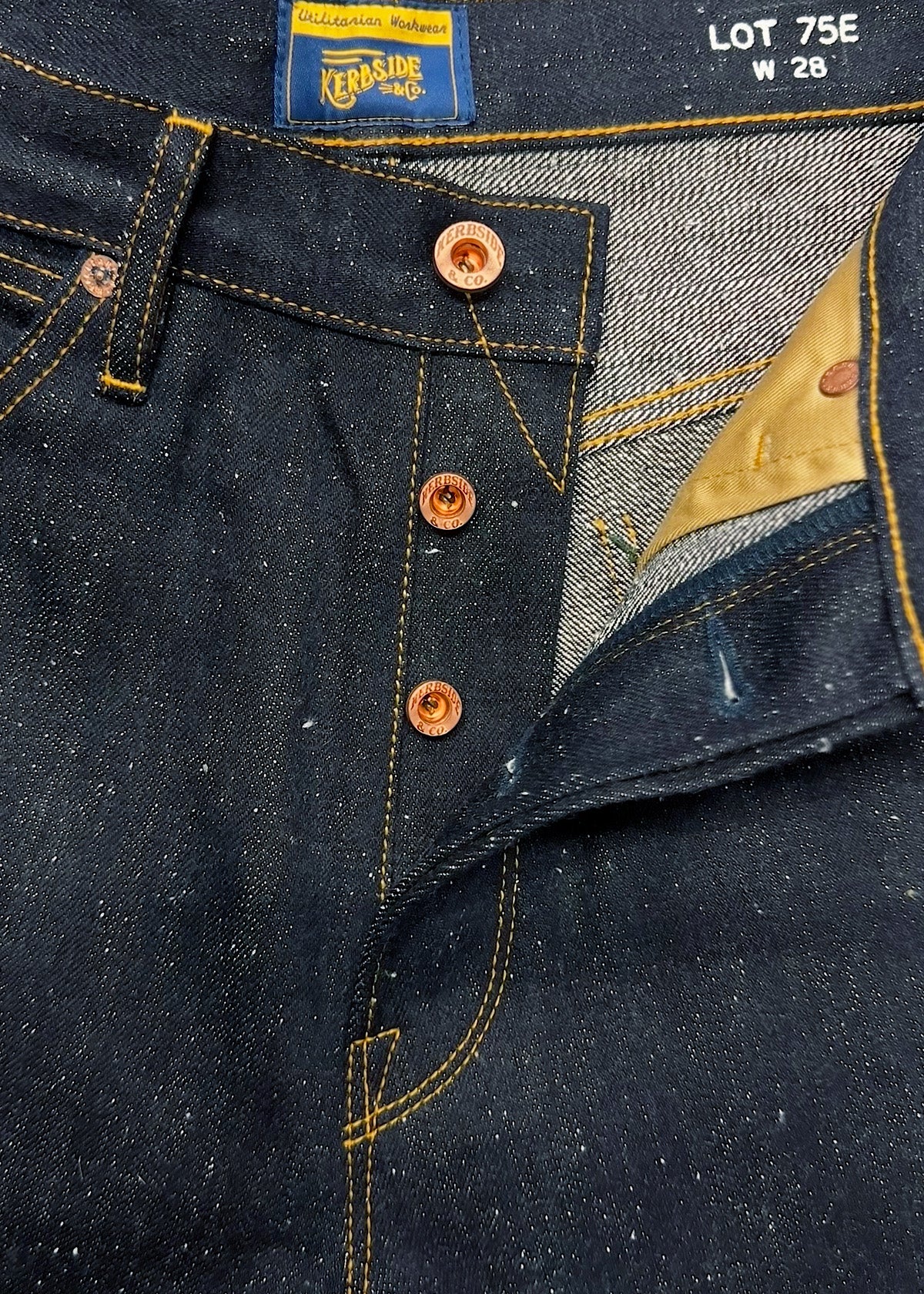 LOT 75E Jeans - Indigo Nep