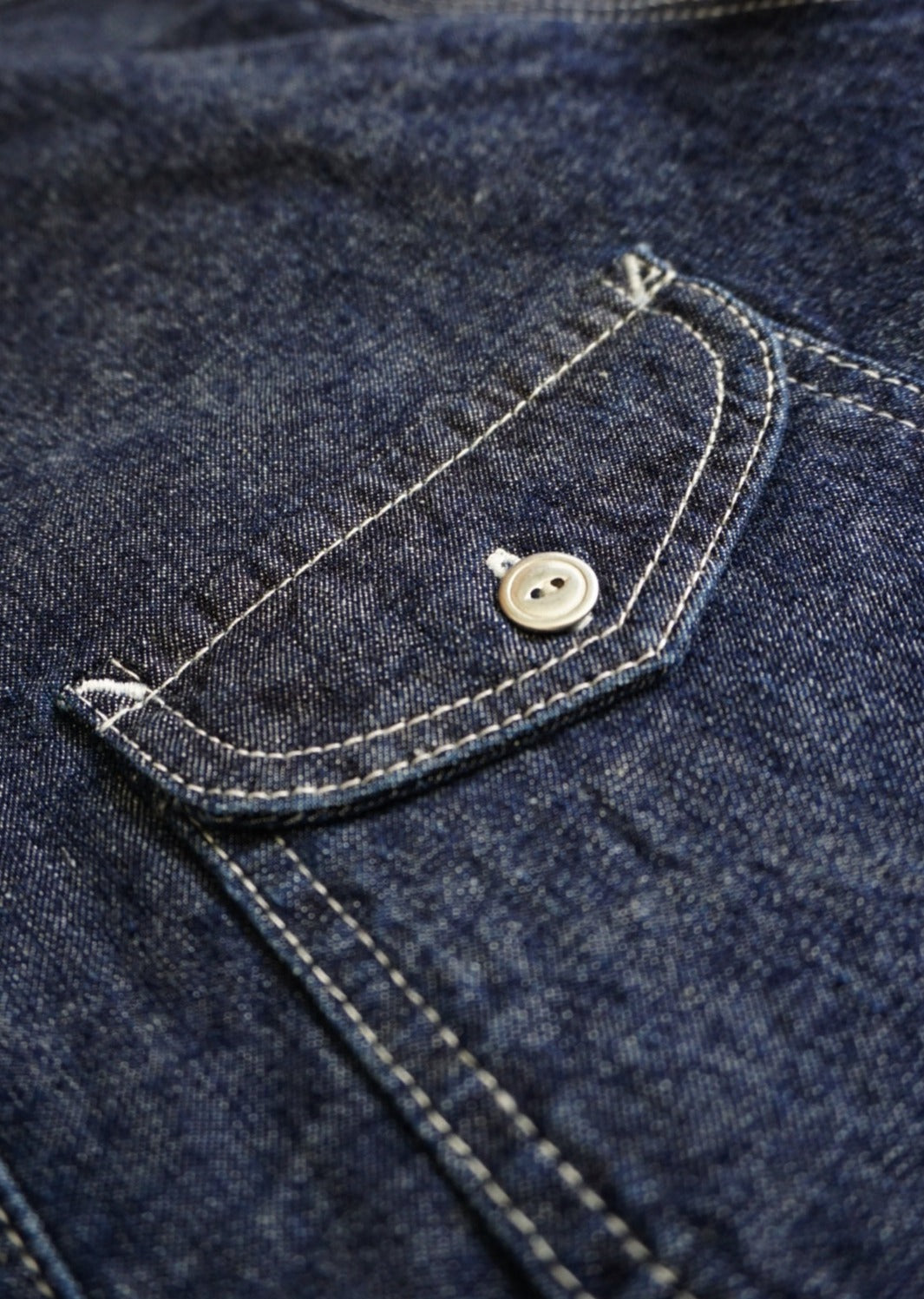 Clint Long Sleeve Shirt - Blue Denim